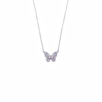 Butterfly Mother Of Pearl Necklace - CHOMEL