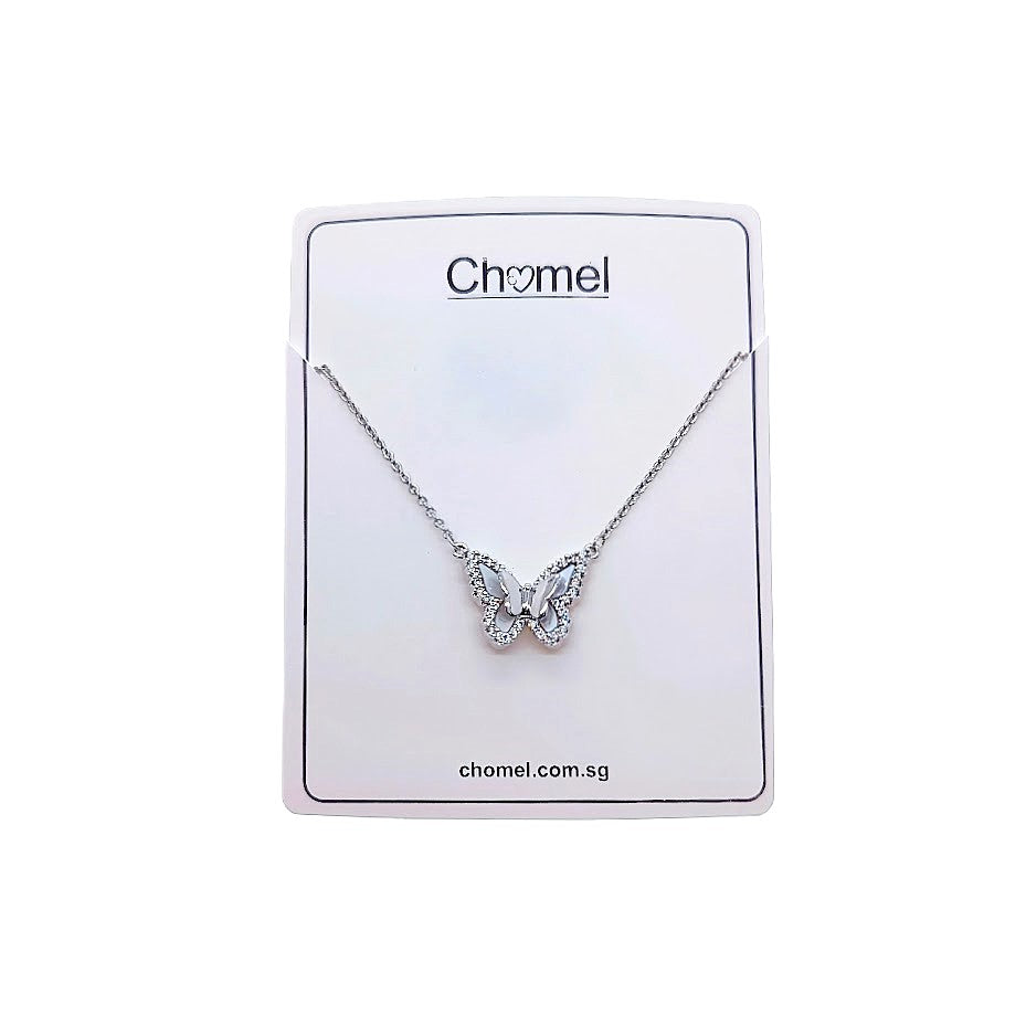 Butterfly Mother Of Pearl Necklace - CHOMEL