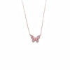 Butterfly Mother Of Pearl Necklace - CHOMEL