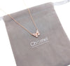 Butterfly Mother Of Pearl Necklace - CHOMEL