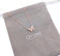 Butterfly Mother Of Pearl Necklace - CHOMEL