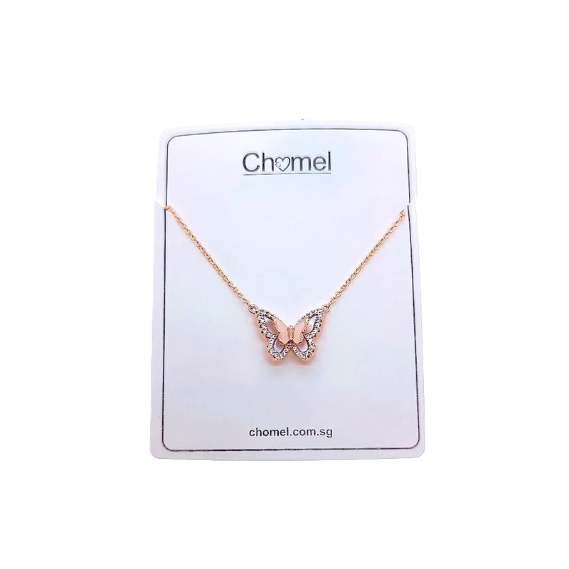 Butterfly Mother Of Pearl Necklace - CHOMEL