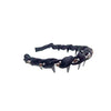 Braided Hairband with Crystals - CHOMEL