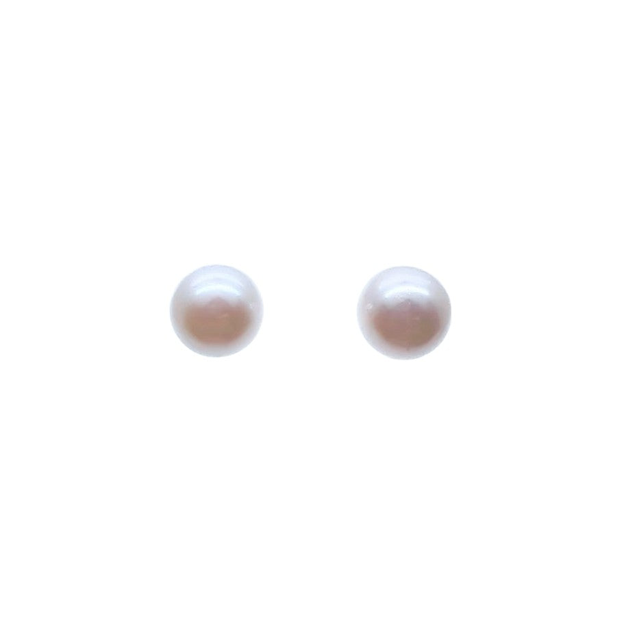 Freshwater Pearl Round Earrings