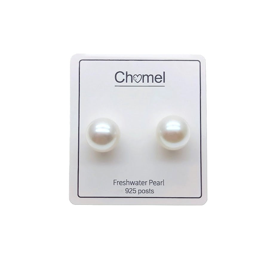 Freshwater Pearl Round Earrings