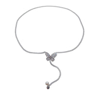 Butterfly Cubic Zirconia Necklace - CHOMEL