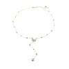 Simulated Pearl Necklace