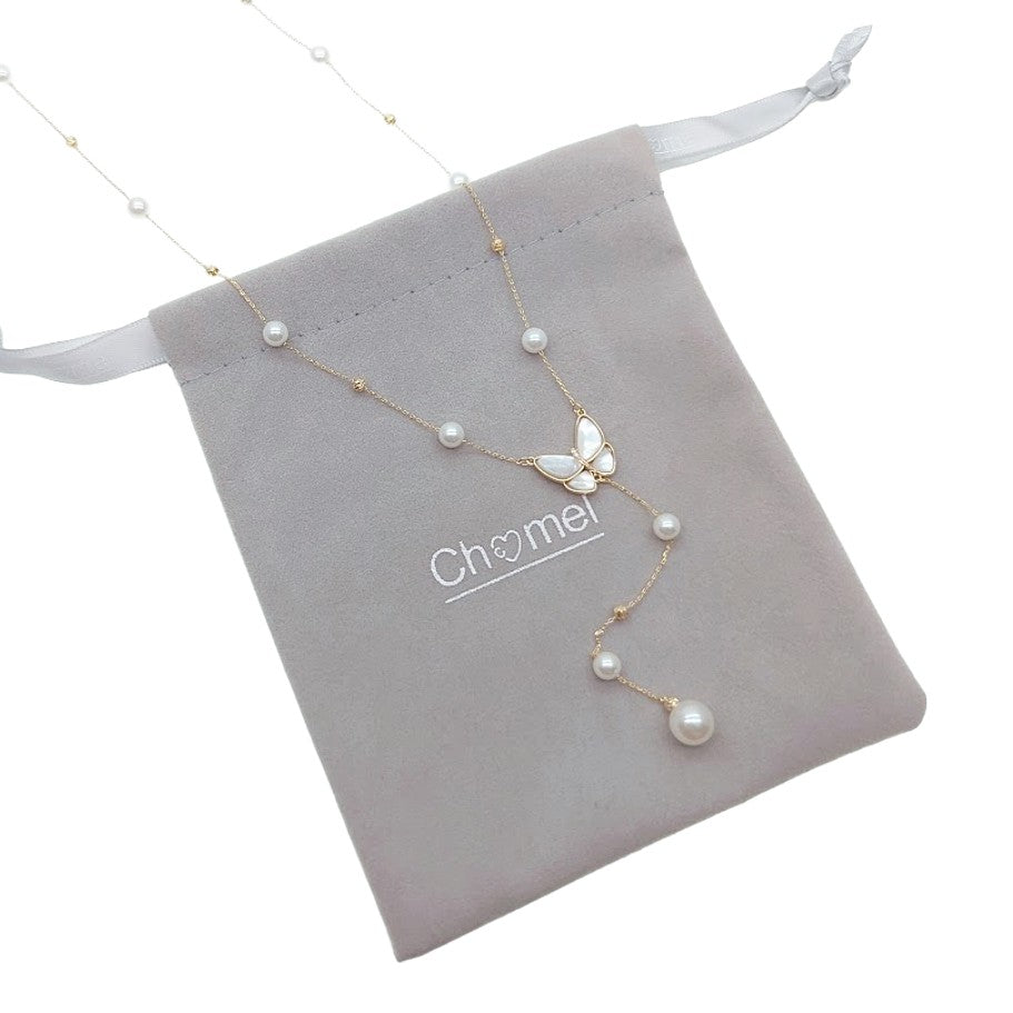 Simulated Pearl Necklace