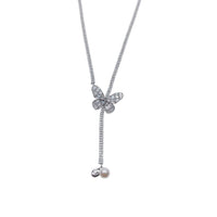 Butterfly Cubic Zirconia Necklace - CHOMEL