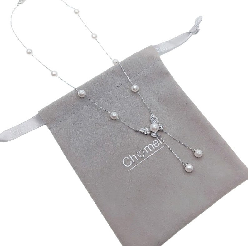 Simulated Pearl Necklace - CHOMEL