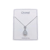 Teardrop Cubic Zirconia Necklace - CHOMEL