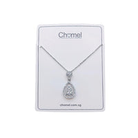 Teardrop Cubic Zirconia Necklace - CHOMEL
