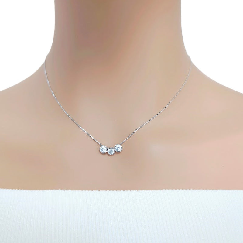 Cubic Zirconia  Necklace - CHOMEL