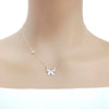 Butterfly Cubic Zirconia Necklace - CHOMEL