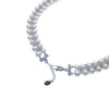 Freshwater Pearl Choker with Cubic Zirconia