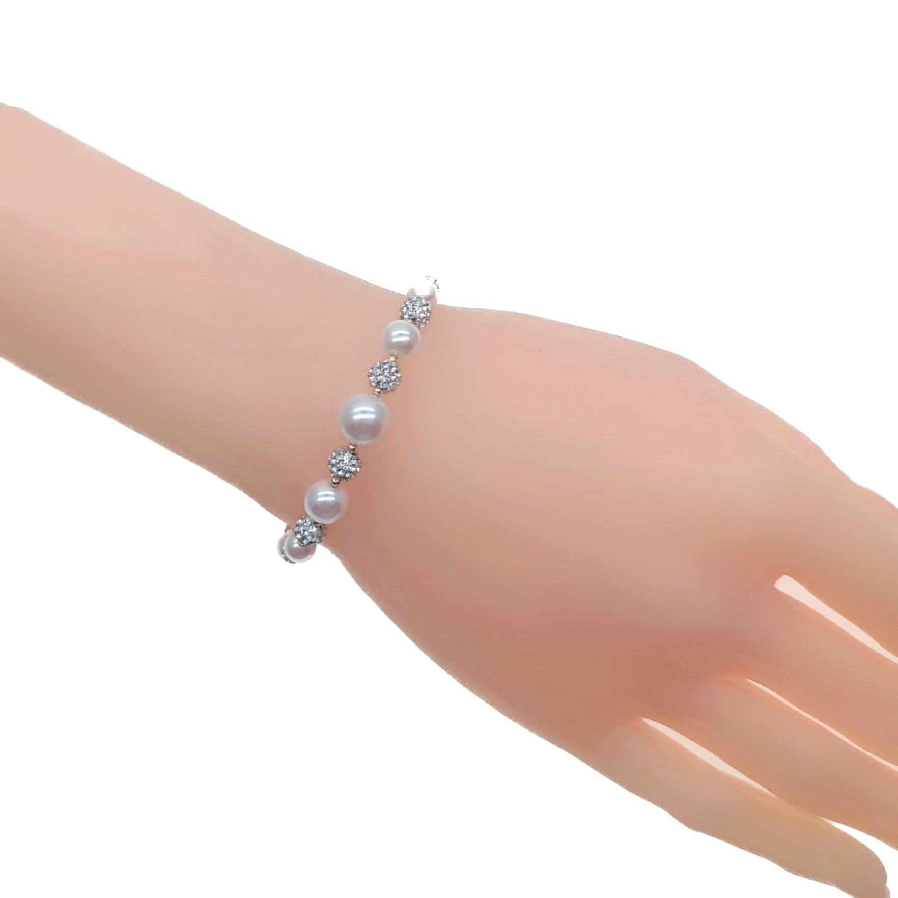 Simulated Pearl Bracelet - CHOMEL