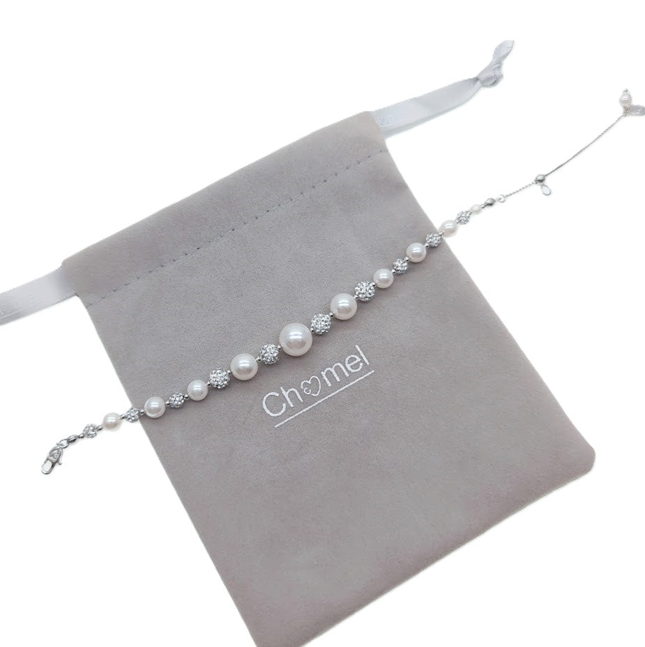 Simulated Pearl Bracelet - CHOMEL