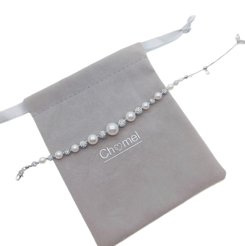Simulated Pearl Bracelet - CHOMEL