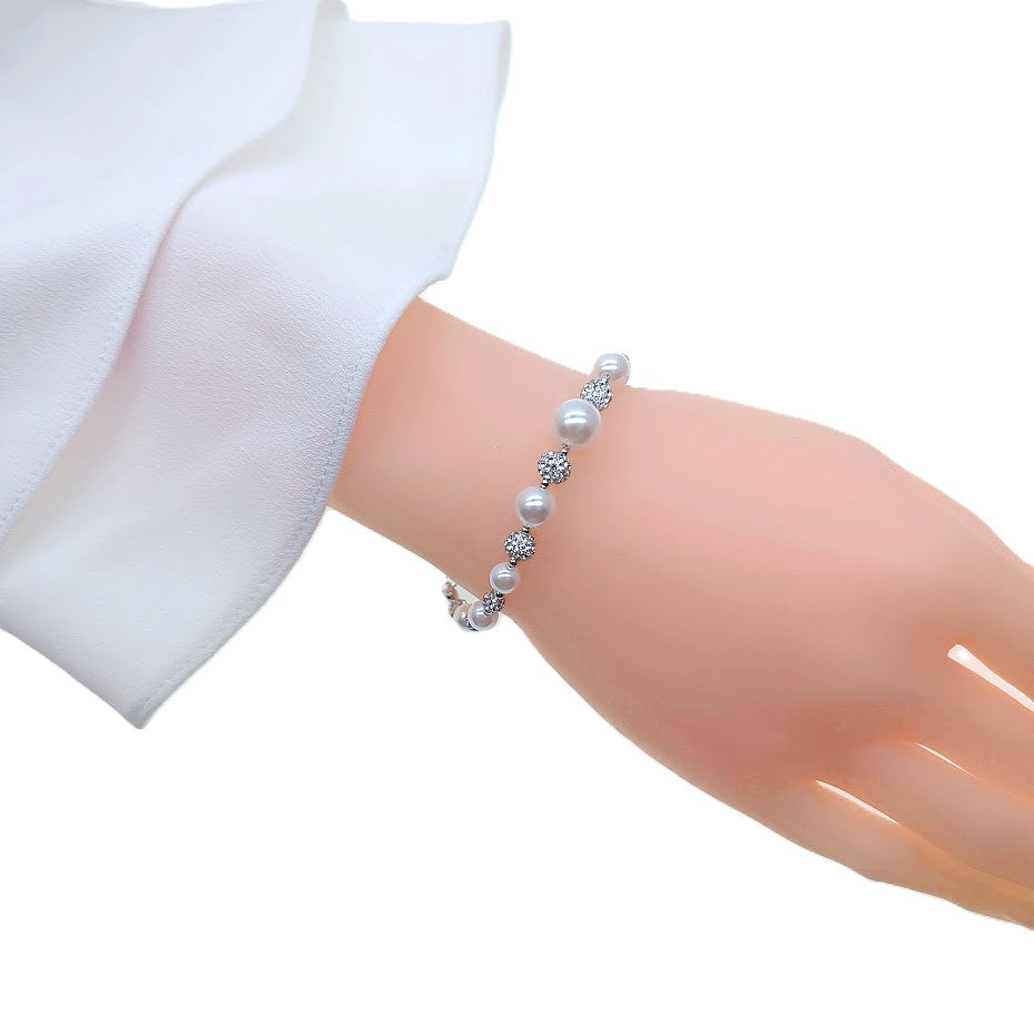 Simulated Pearl Bracelet - CHOMEL