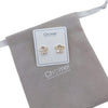 Flower Simulated Moonstone Earrings - CHOMEL