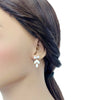 Simulated Moonstone Earrings - CHOMEL
