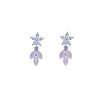 Simulated Moonstone Earrings - CHOMEL