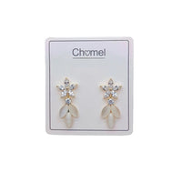 Simulated Moonstone Earrings - CHOMEL