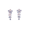 Flower Simulated Moonstone Earrings - CHOMEL