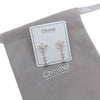 Flower Simulated Moonstone Earrings - CHOMEL
