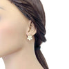 Flower Simulated Moonstone Earrings - CHOMEL
