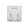 Simulated Moonstone Earrings - CHOMEL