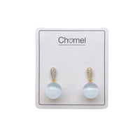 Simulated Moonstone Earrings - CHOMEL