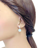 Simulated Moonstone Earrings - CHOMEL