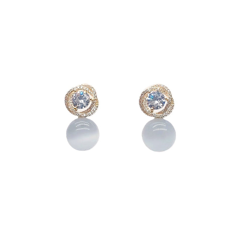 Simulated Moonstone Earrings - CHOMEL