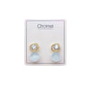 Simulated Moonstone Earrings - CHOMEL