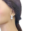 Simulated Moonstone Earrings - CHOMEL
