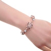 Flower Simulated Moonstone Bracelet - CHOMEL