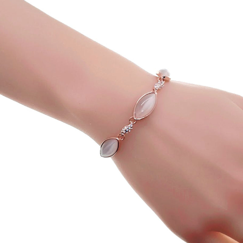 Simulated Moonstone Bracelet - CHOMEL