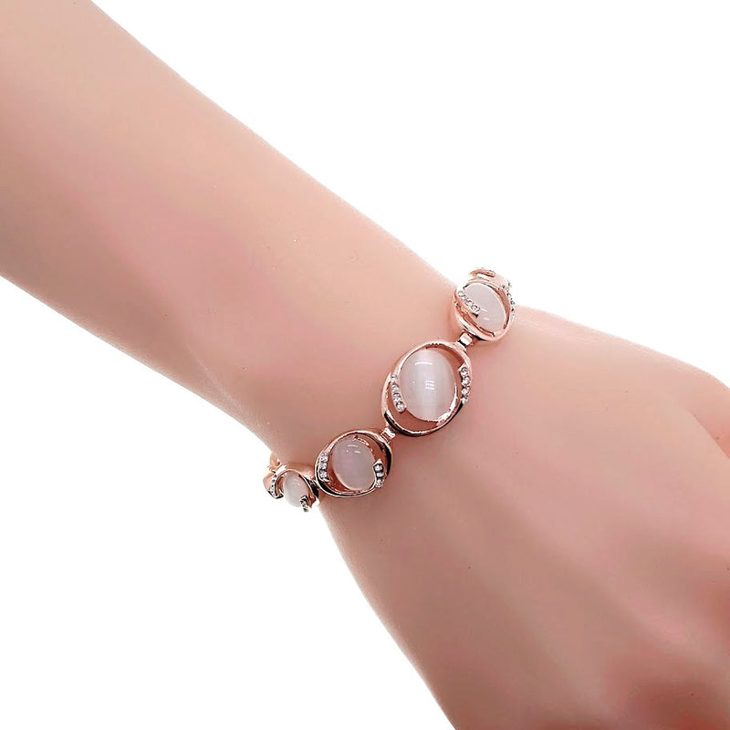 Simulated Moonstone Bracelet - CHOMEL