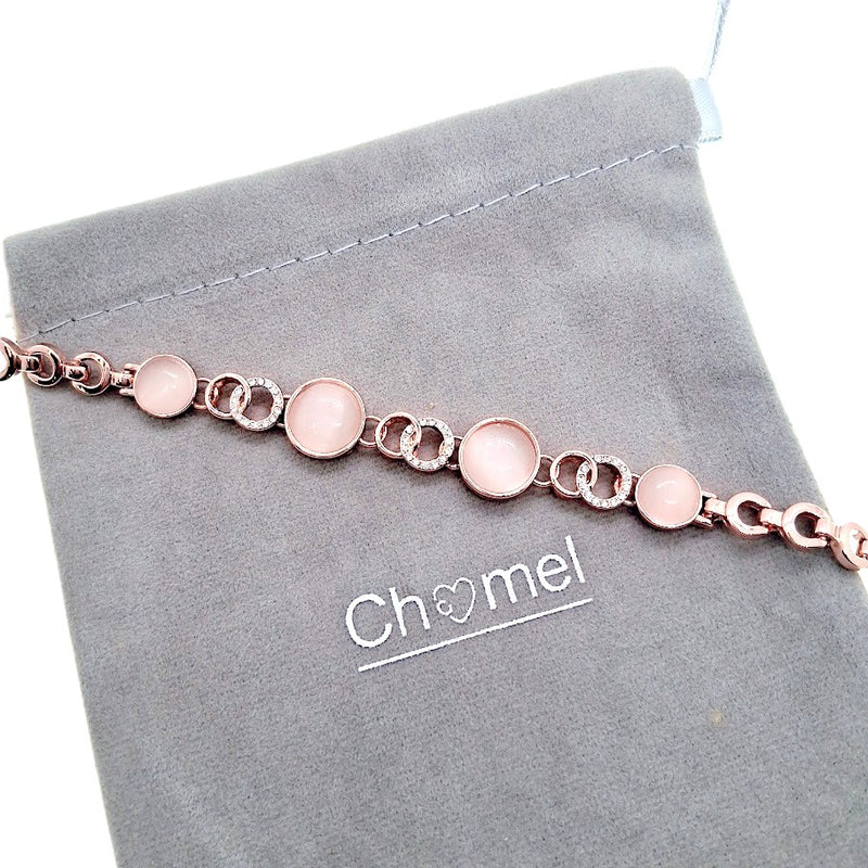 Simulated Moonstone Bracelet - CHOMEL