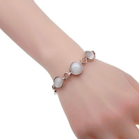 Simulated Moonstone Bracelet - CHOMEL