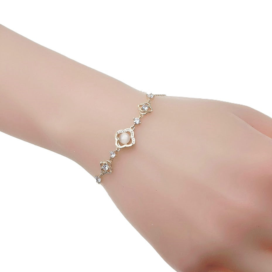 Simulated Moonstone Bracelet - CHOMEL