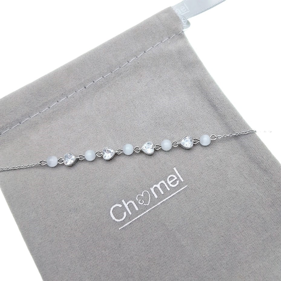 Simulated Moonstone Bracelet - CHOMEL