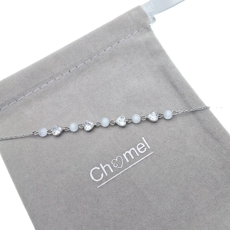 Simulated Moonstone Bracelet - CHOMEL