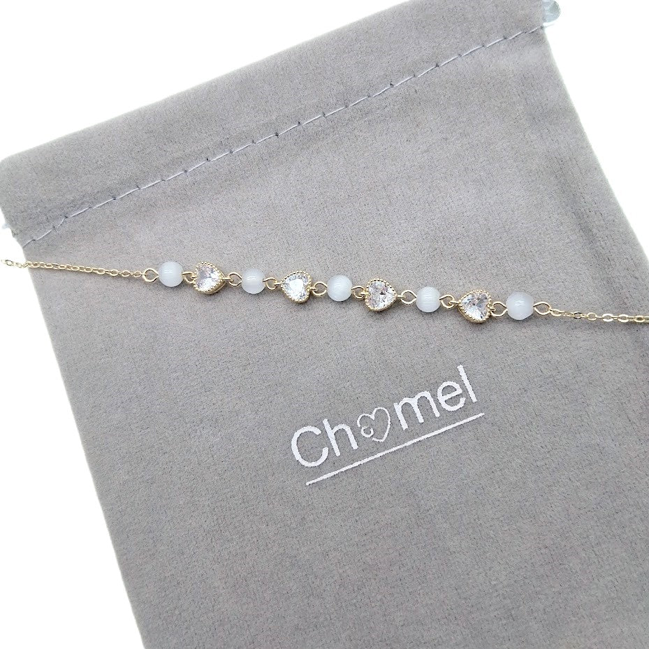 Simulated Moonstone Bracelet - CHOMEL