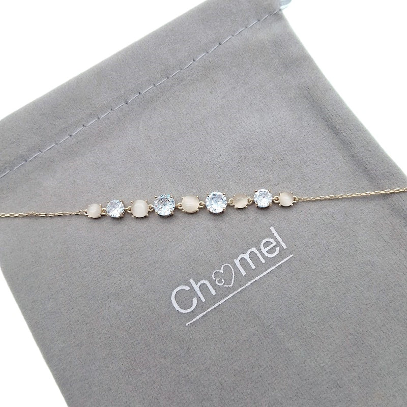 Simulated Moonstone Bracelet - CHOMEL