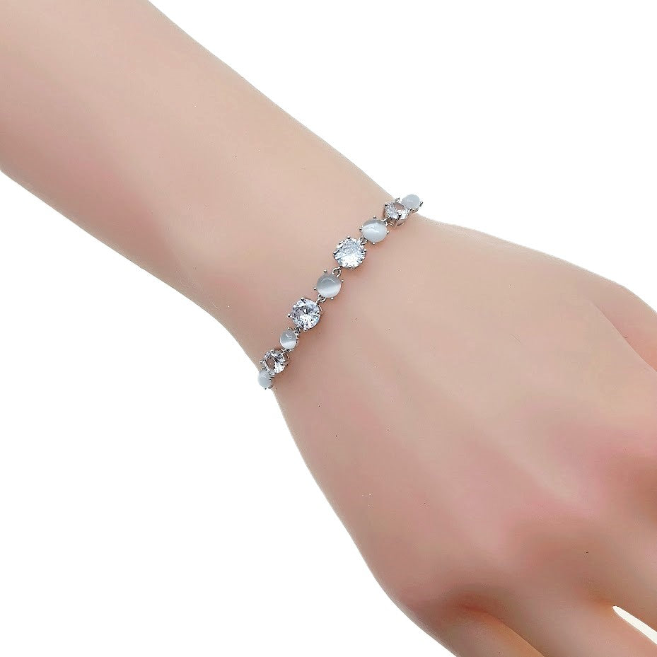 Simulated Moonstone Bracelet - CHOMEL