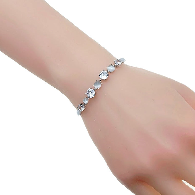Simulated Moonstone Bracelet - CHOMEL