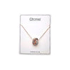 Interlocking  Cubic Zirconia Necklace - CHOMEL