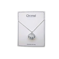 Shell Cubic Zirconia Necklace - CHOMEL